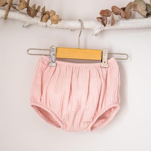 cubrepañal bambula rosa
